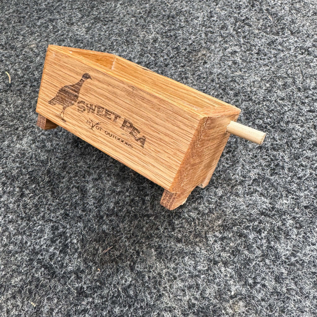 Sweet Pea Push Button Turkey Call W/ Magnetic Barrel Mount
