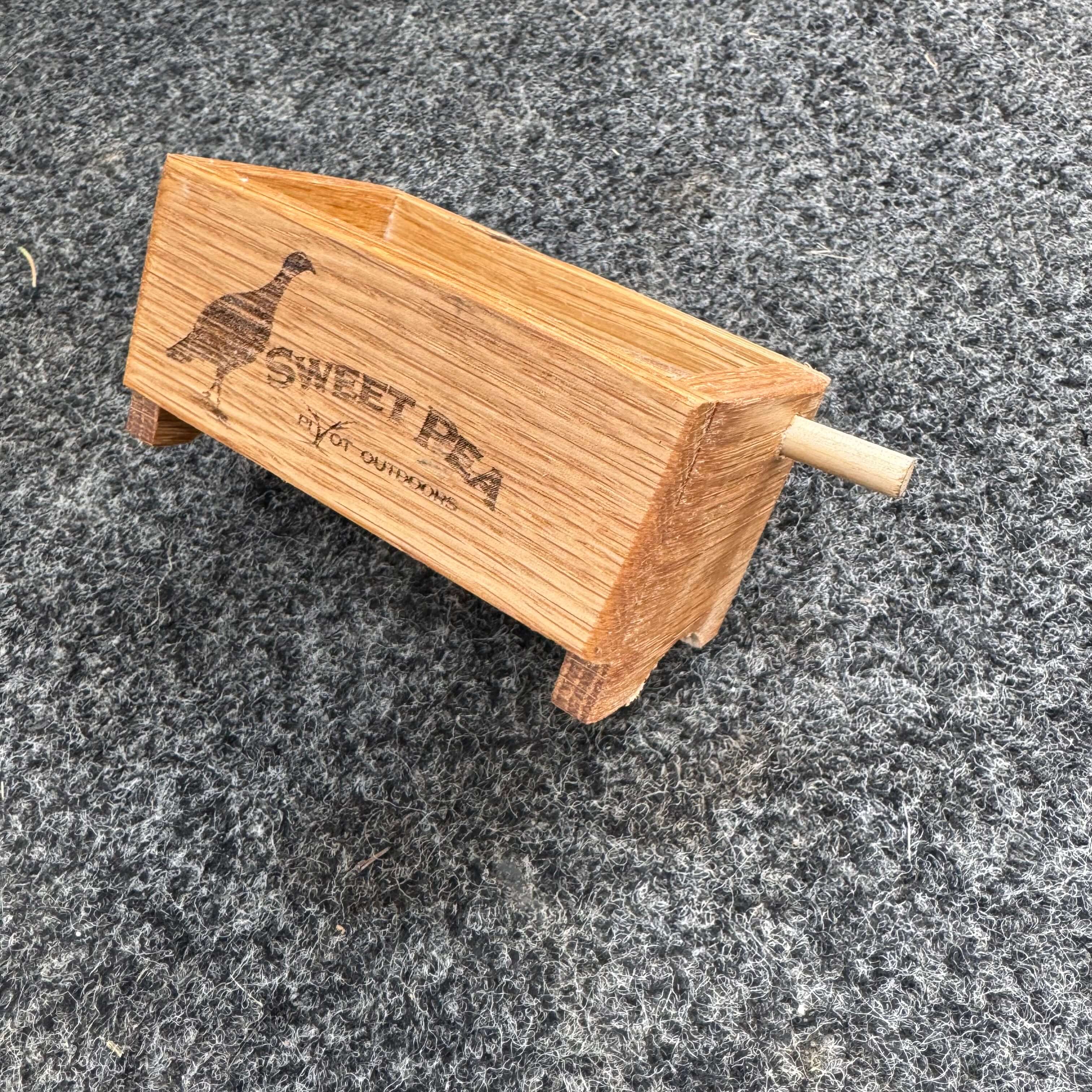 Sweet Pea Push Button Turkey Call W/ Magnetic Barrel Mount