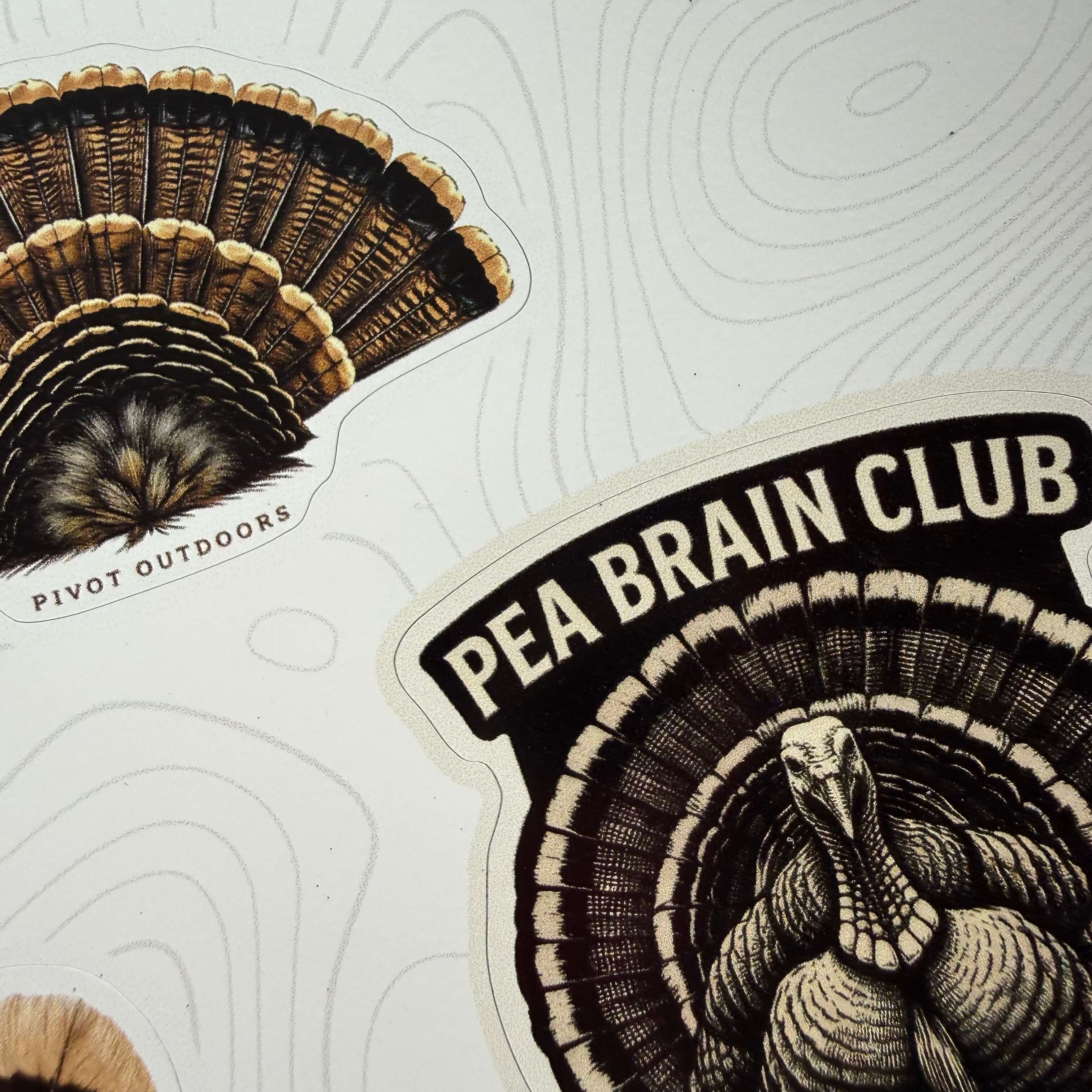 Pivot Turkey Sticker Sheet