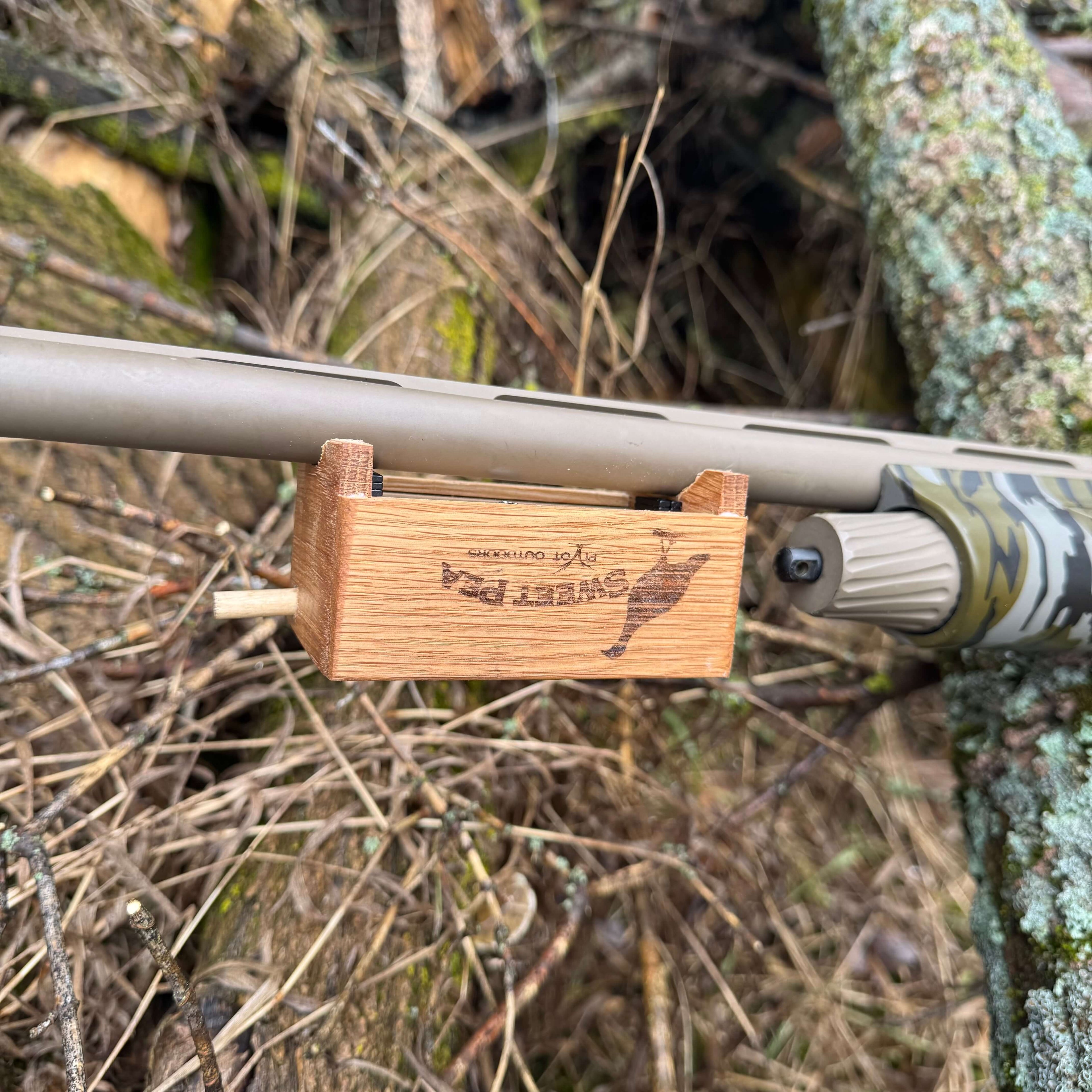 Sweet Pea Push Button Turkey Call W/ Magnetic Barrel Mount